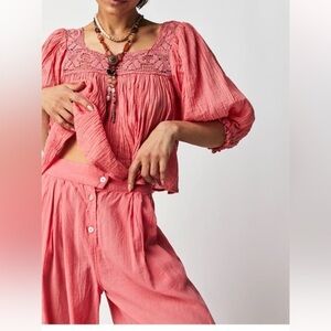 Free people Jens pirate booty Lucile pant set L